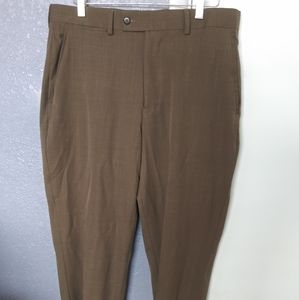 Men beige dress pants